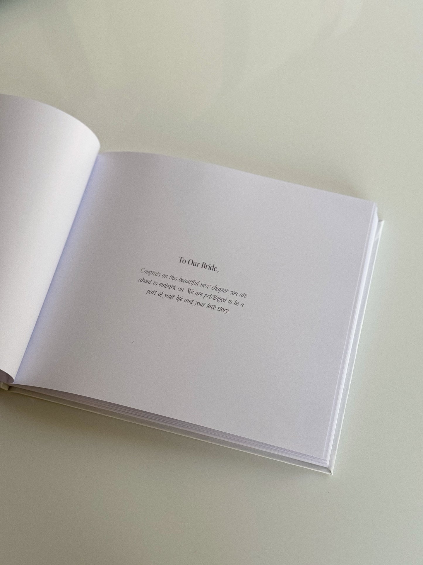Letters to the Bride